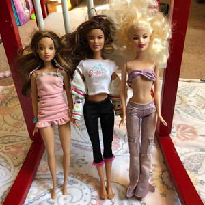 Vintage Barbie doll 3 pieces lot